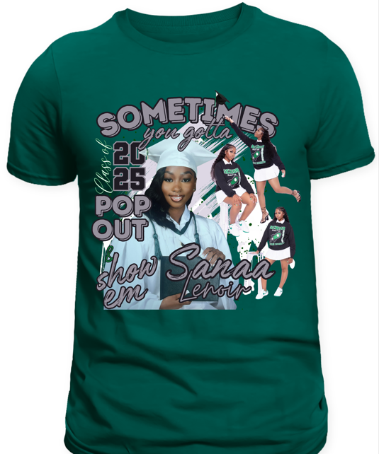 Custom Family T-Shirt- Graduation Edition